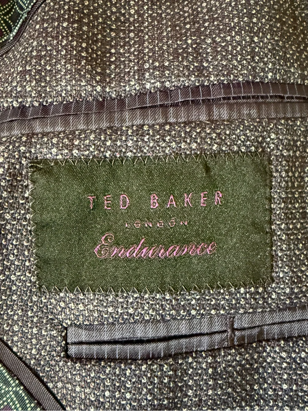 TED BAKER Endurance Men’s 100% Wool Preppy Formal Business Casual Blazer Sz 36/S